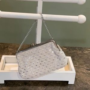 Vintage beaded clutch